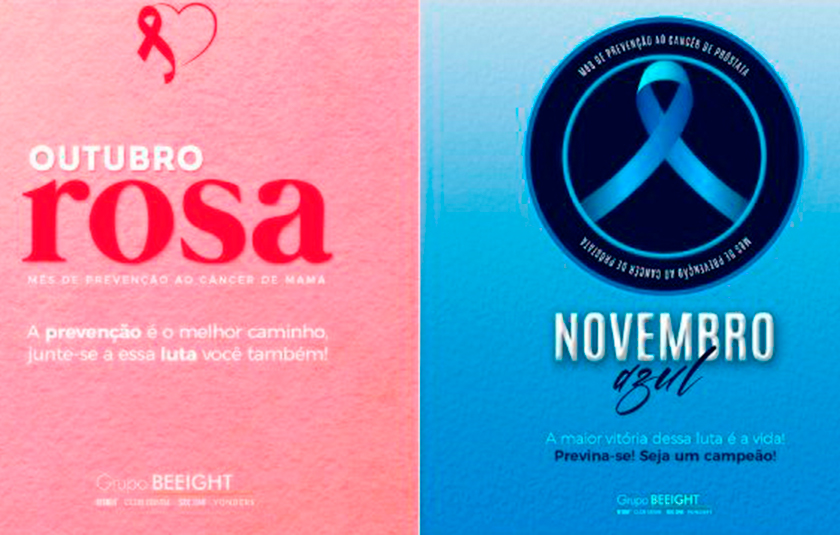 Movimento Outubro Rosa e Novembro Azul